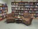 Our new library sitting area! Being used every day!
